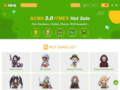 akrpg.com screenshot