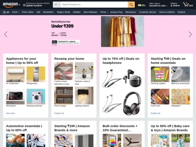 amazon.in screenshot
