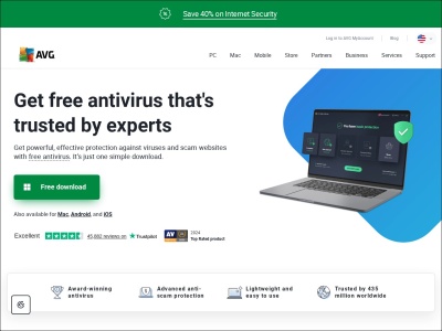 avg.com screenshot
