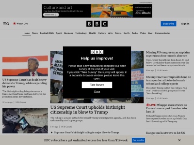 bbc.co.uk screenshot