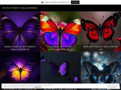 butterflywallpapers.wordpress.com screenshot