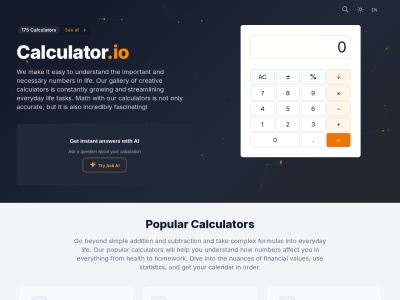 calculator.io screenshot