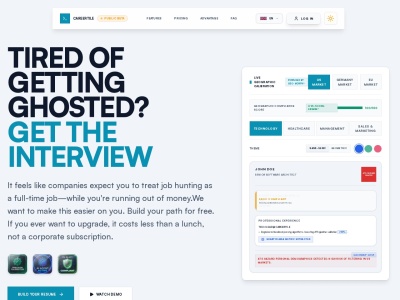 careertile.com screenshot