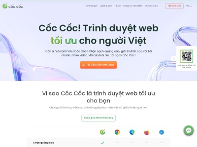 coccoc.com screenshot