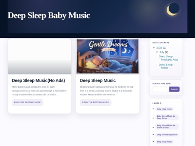 deepsleepbabymusic.blogspot.com screenshot
