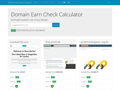 domain-earn.de screenshot