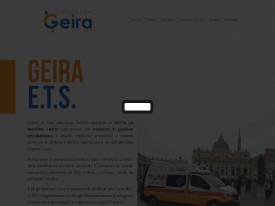 geiraonlus.it screenshot