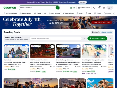 groupon.com screenshot