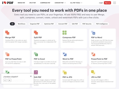 ilovepdf.com screenshot