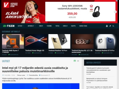 io-tech.fi screenshot