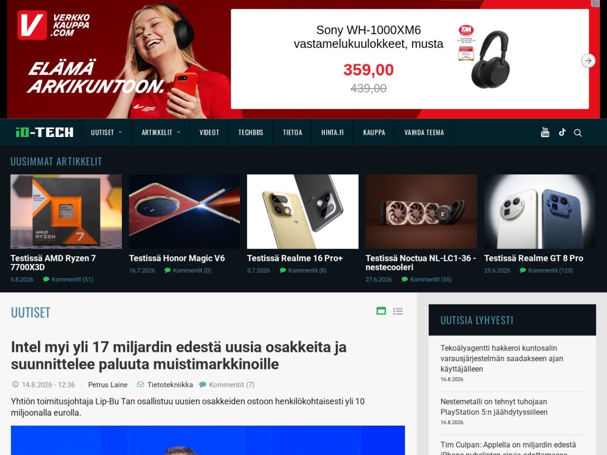 io-tech.fi screenshot