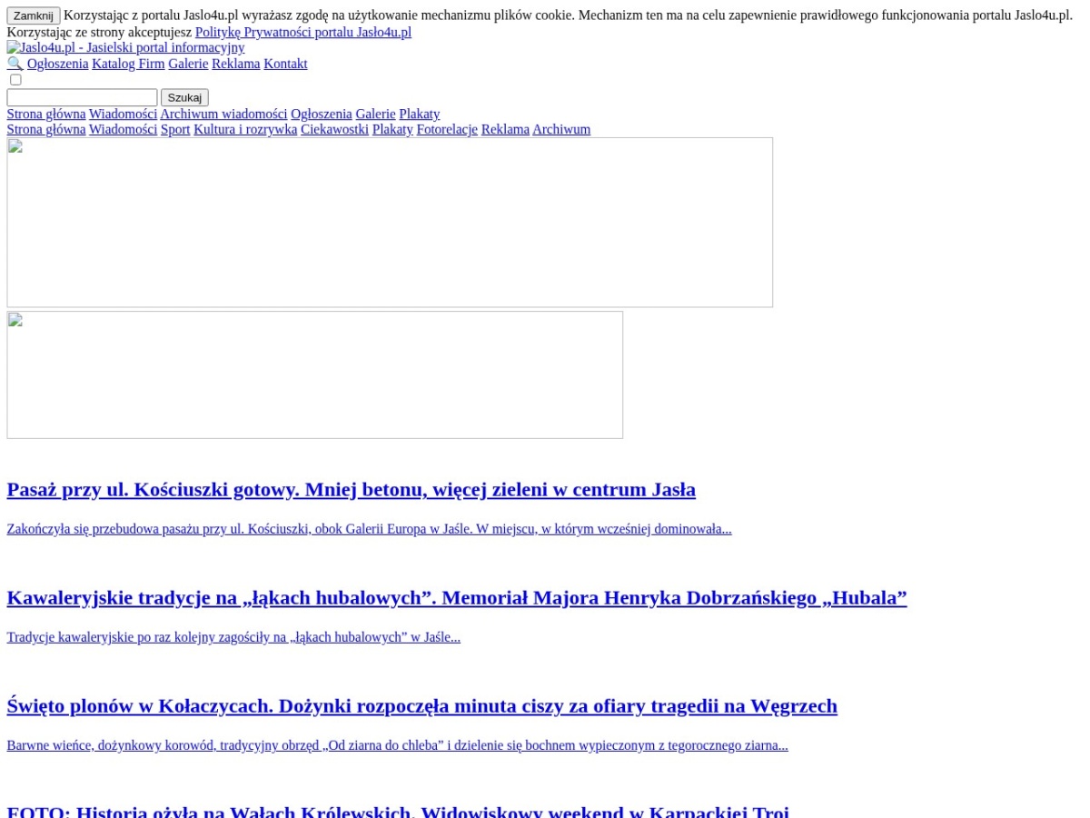 jaslo4u.pl screenshot