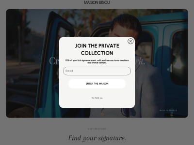 maisonbisou.co screenshot