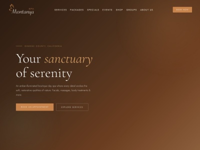 montanya-spa.com screenshot