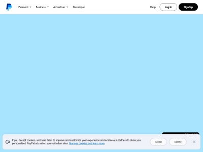 paypal.com screenshot