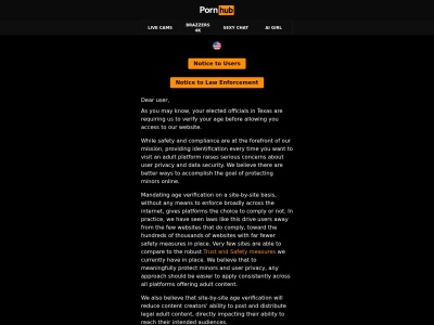 pornhub.com screenshot