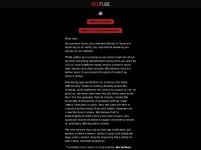 redtube.com screenshot