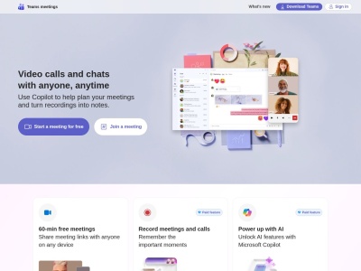 skype.com screenshot
