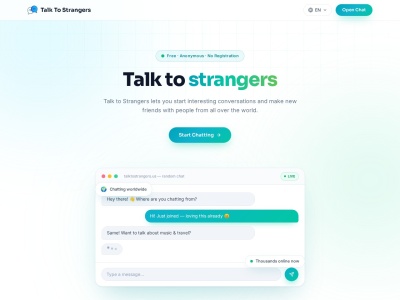 talktostrangers.us screenshot