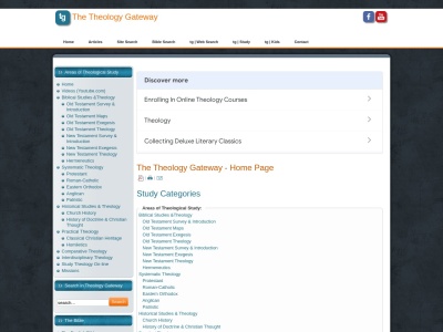 theologygateway.info screenshot