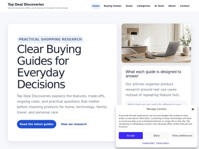 topdealdiscoveries.com screenshot