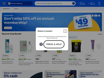 walmart.com screenshot