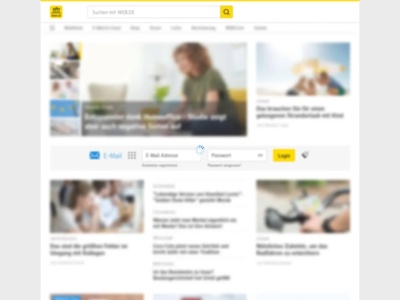 web.de screenshot