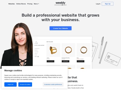 weebly.com screenshot